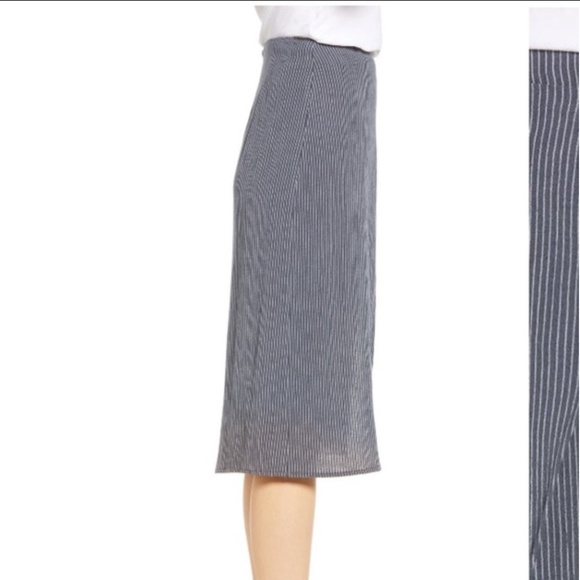 Roxy Ferry Escape Wrap Skirt In Navy/White Stripe - Picture 4 of 16